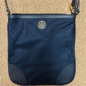 Tory Burch navy crossbody purse